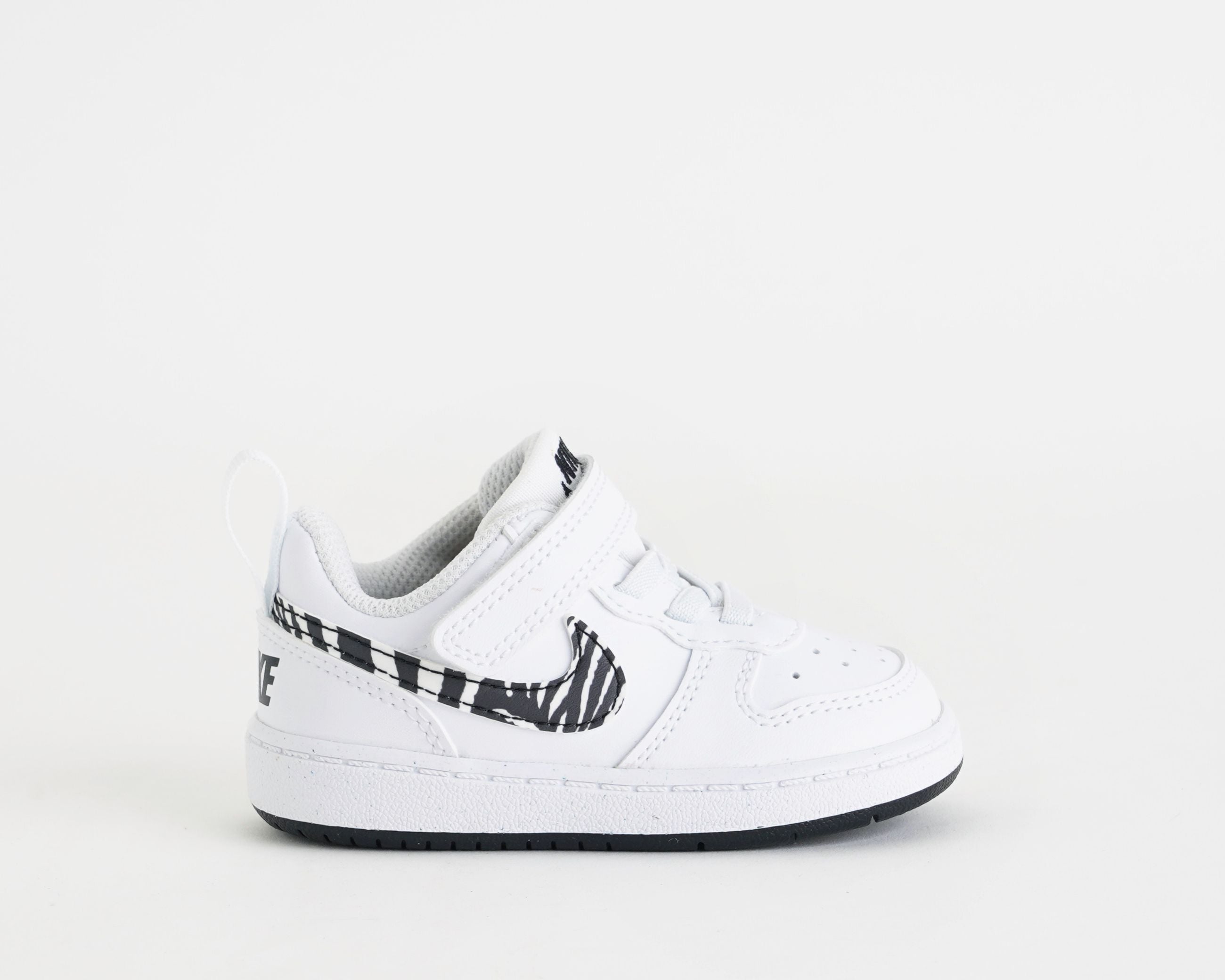 Nike Court Borough Prt (TD) IV5953-100 Unisex Bambino White/Black