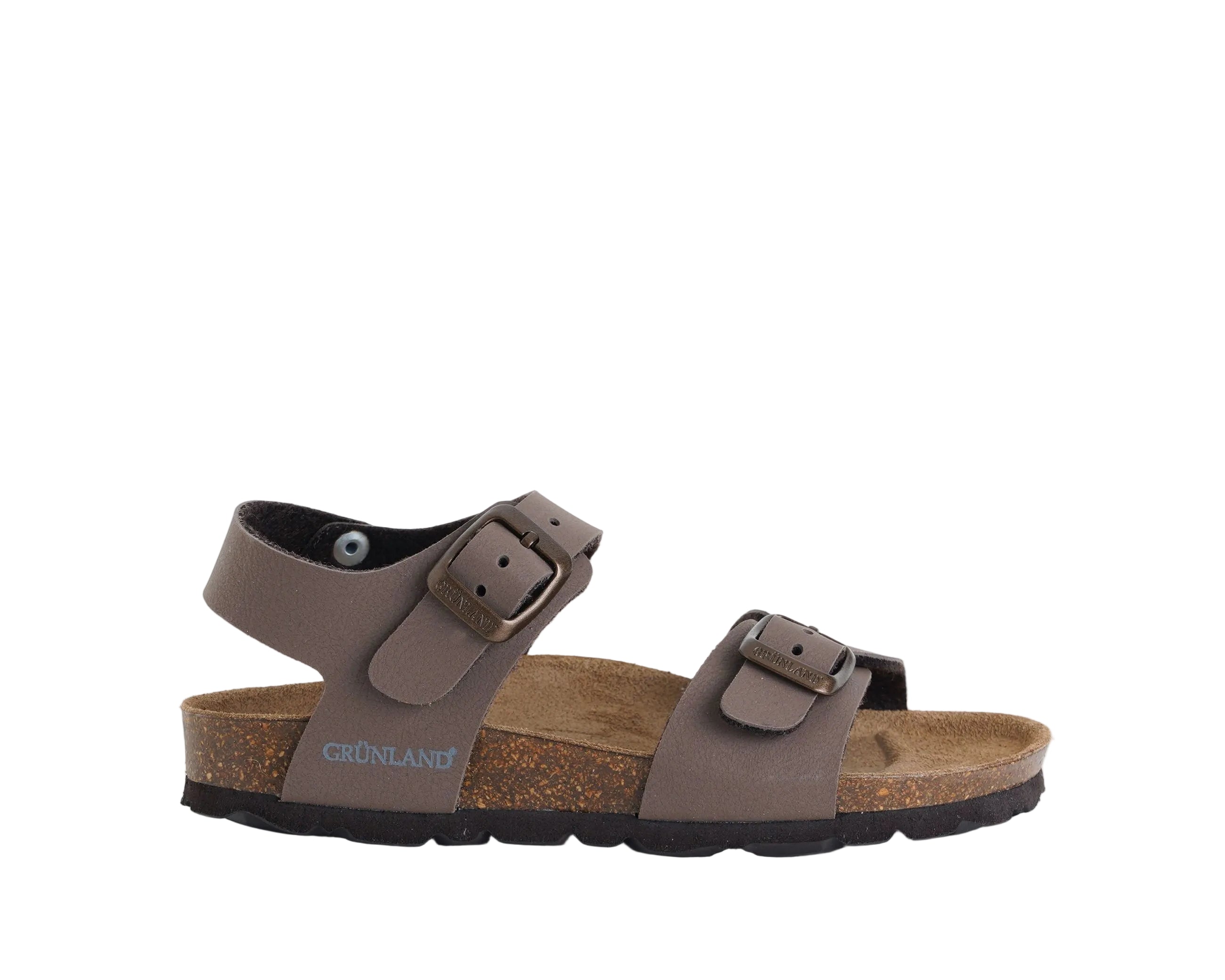 Sandalo Grunland Luce SB0901 in nabuk sintetico Bambino