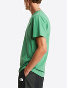 THE NORTH FACE NF0A8B6KG571 T-Shirt Evolution NSE Box Regular colore Verde (Dimmed Algae)
