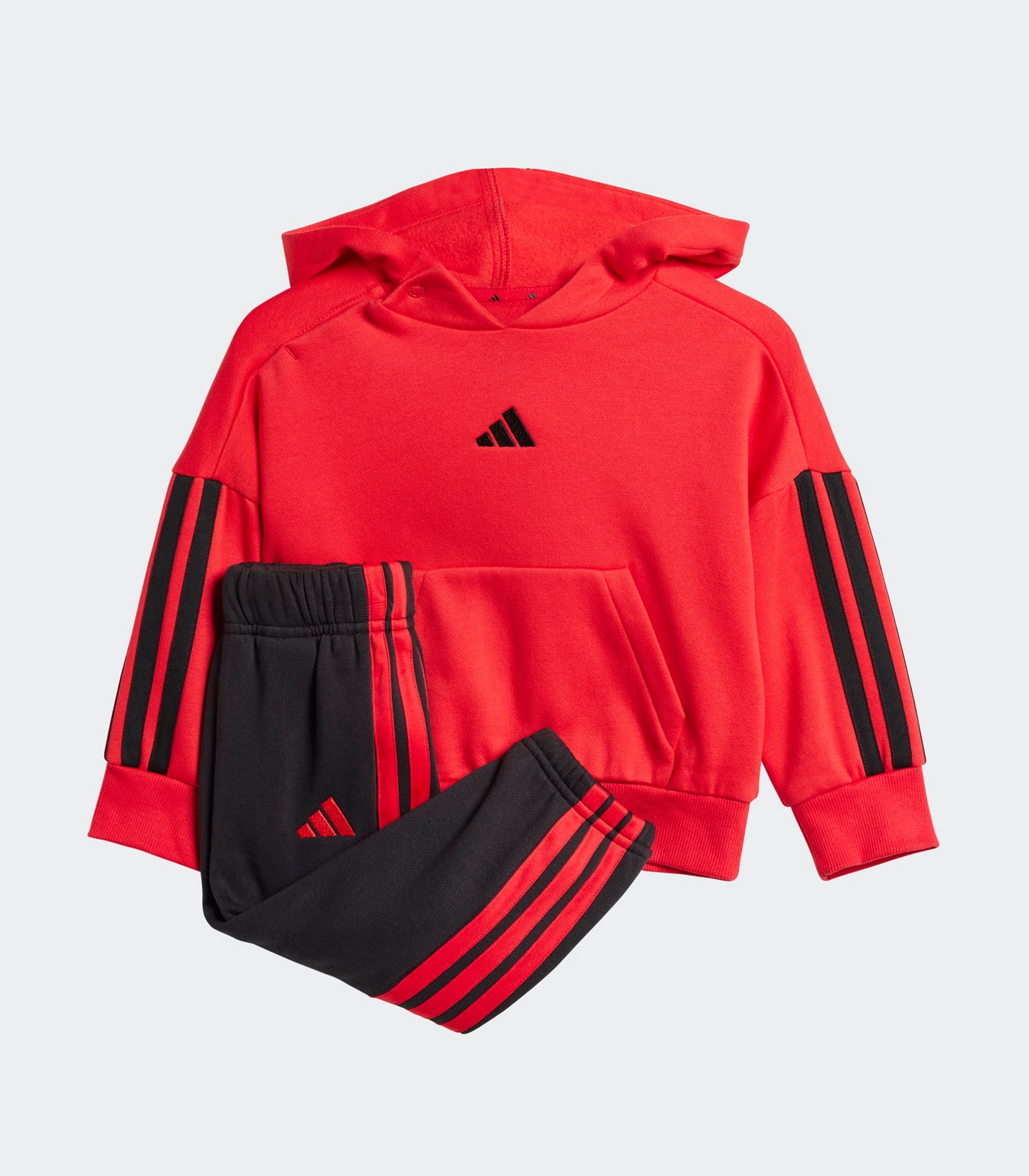 Tuta ADIDAS Essentials Infant JN6512 Rubino/Nero Unisex bambino