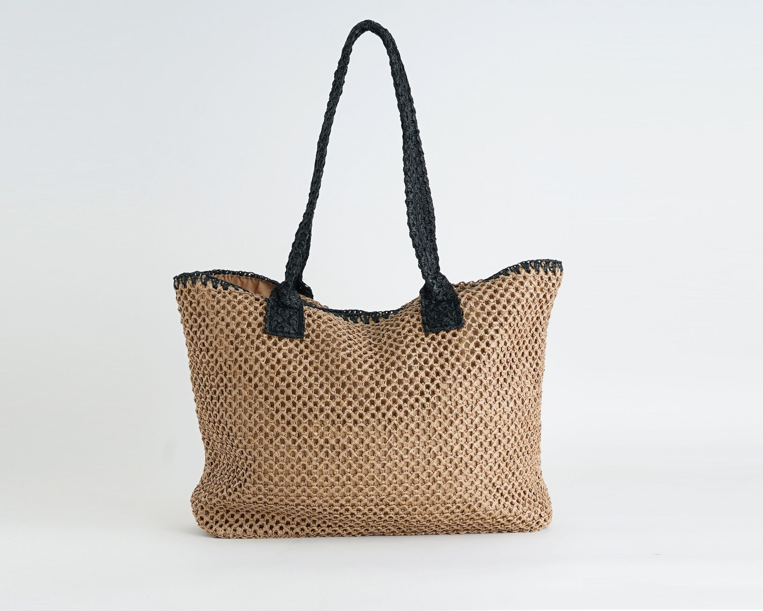 Borsa da mare 4Giveness 126WACBO6172 Sabbia/Nero