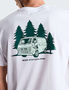 THE NORTH FACE NF0A8GQNFN41 T-Shirt Van Life Relaxed Graphic colore Bianco (TNF White)