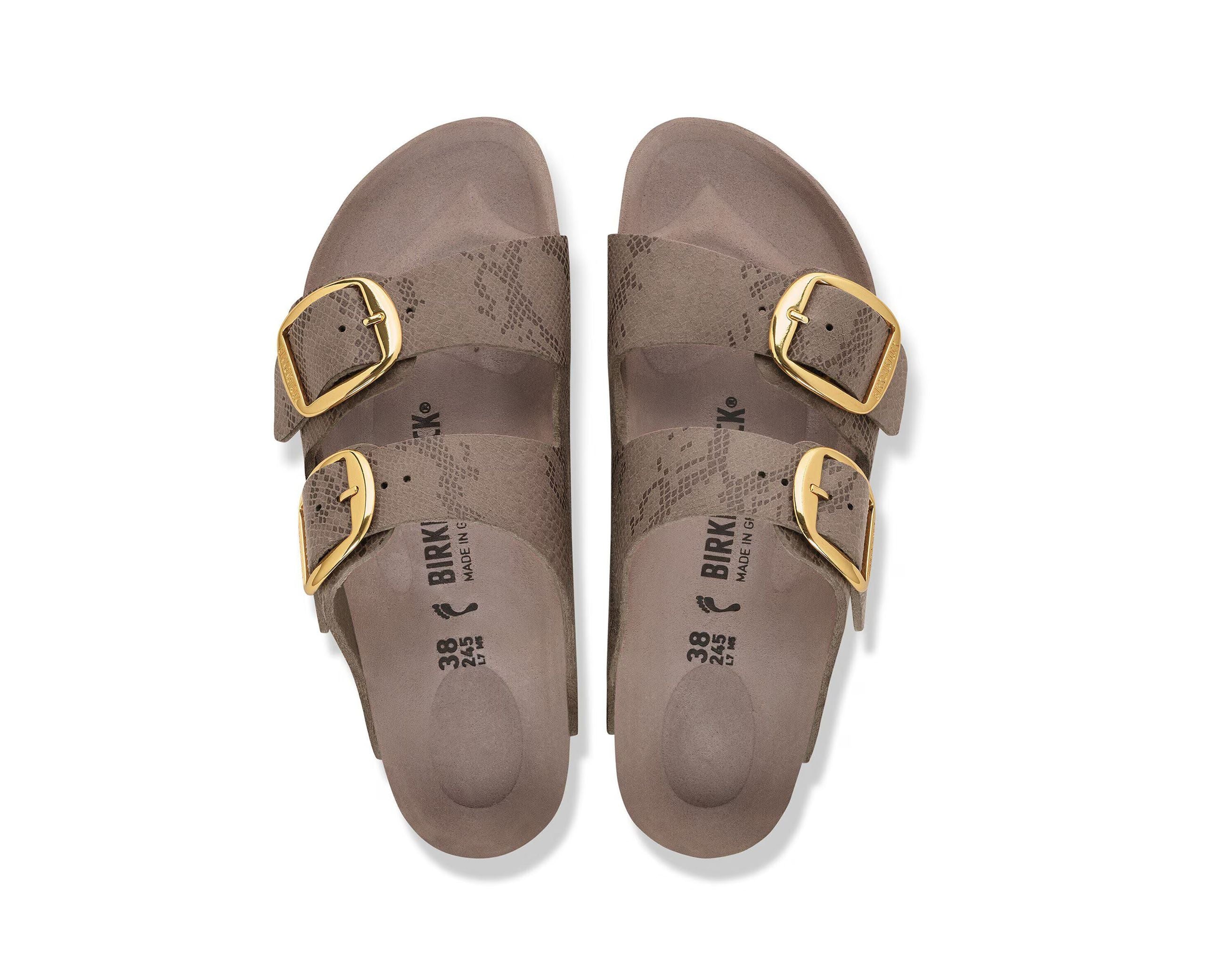 Sandali Birkenstock Arizona Big Buckle 1032891 Gray Taupe