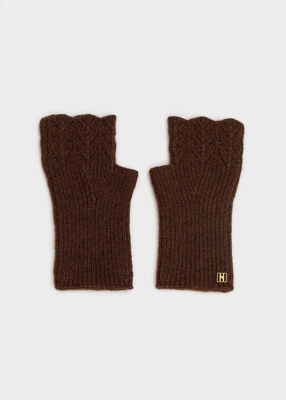 Guanti NALI' Julia UNGU0005 Marrone Donna