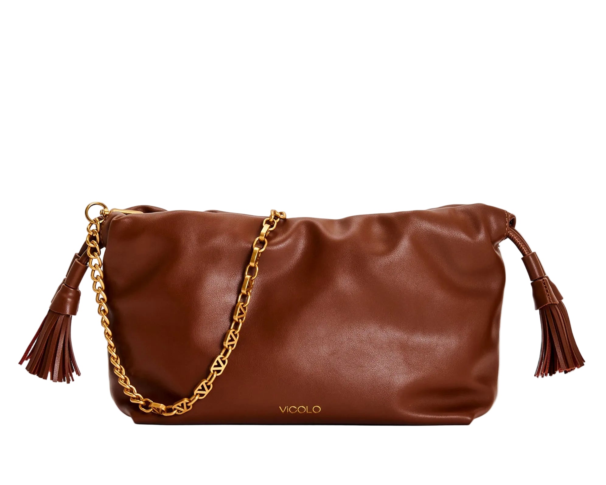 Borsa a spalla Vicolo Tassel Small XAB0035 Donna