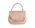 Borsa a mano Marc Ellis Flat Jelly Donna Moka Mousse - Vista frontale
