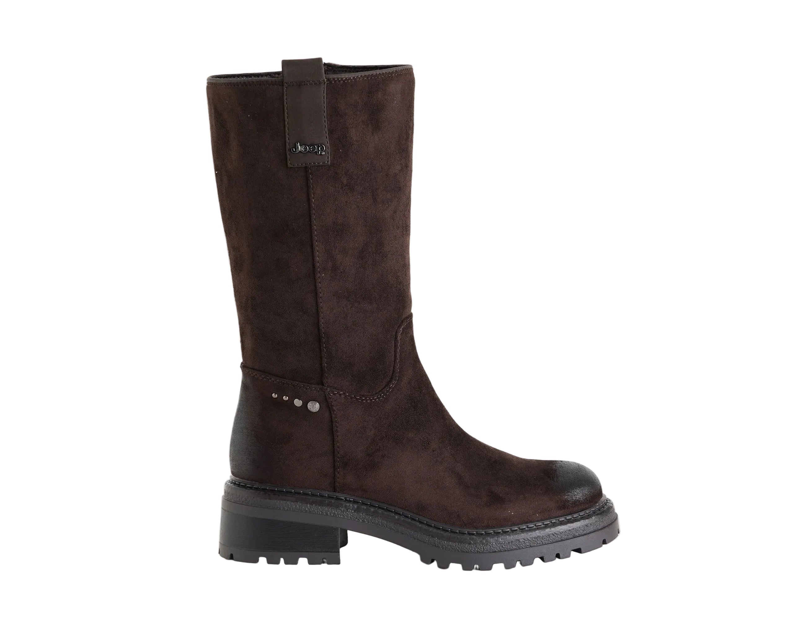 Stivale alto Jeep Byway JL62586A Dark Brown Donna