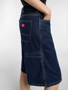 Dickies 957 13-Inch Shorts Dark Indigo DK0A88JS0DD1 – Shorts donna in denim workwear
