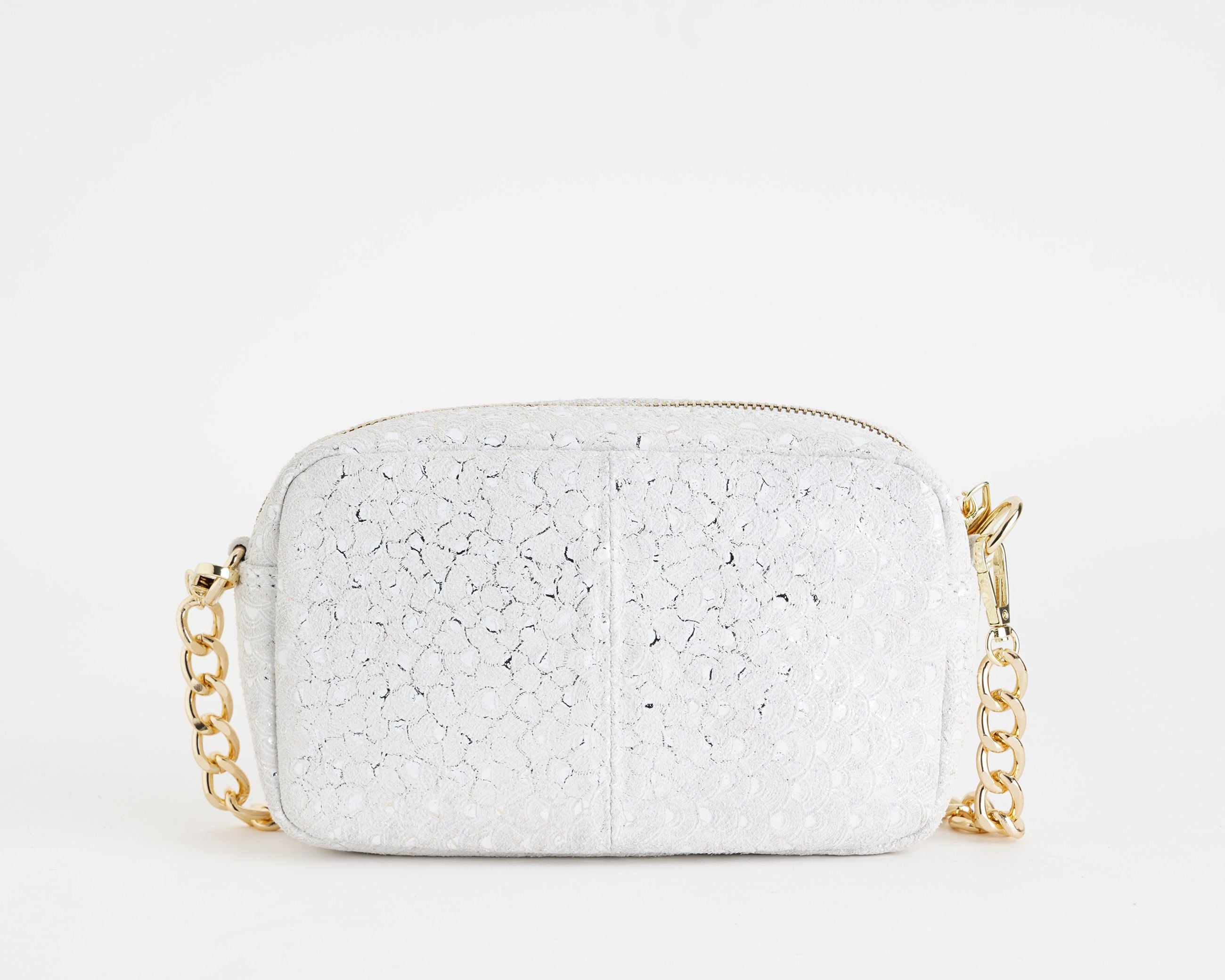 Borsa a tracolla Marc Ellis Juliet Kc Off Blanc/Gold