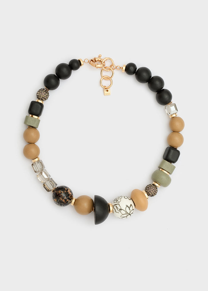 Collana NALI' Ada ABCL0371 Nero Donna