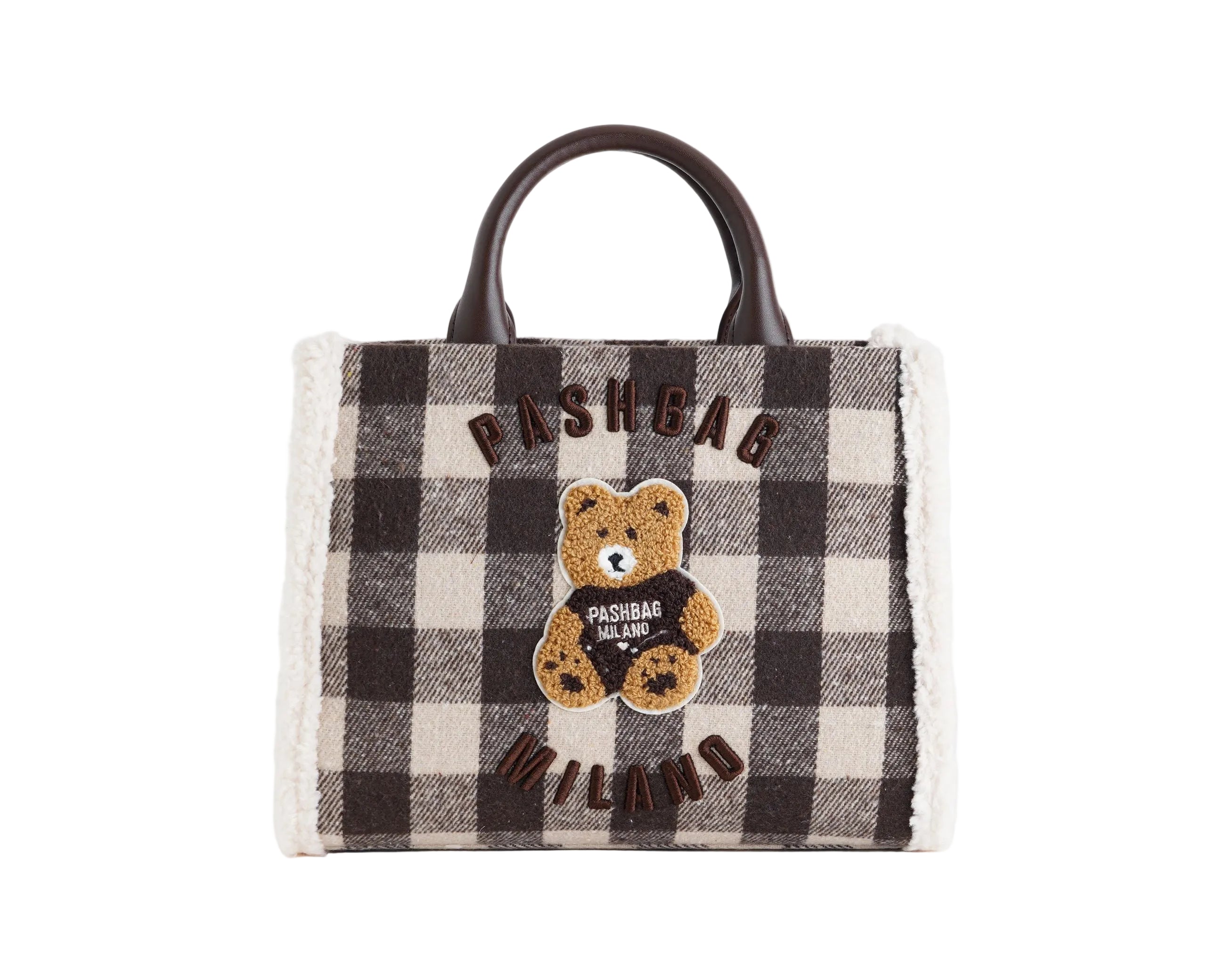 Borsa a mano Pash Bag Marge 20162-SHE-W6B-P Brown Donna