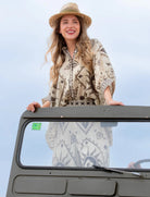 Camicia in cotone Pahiesa CA1044 Brown