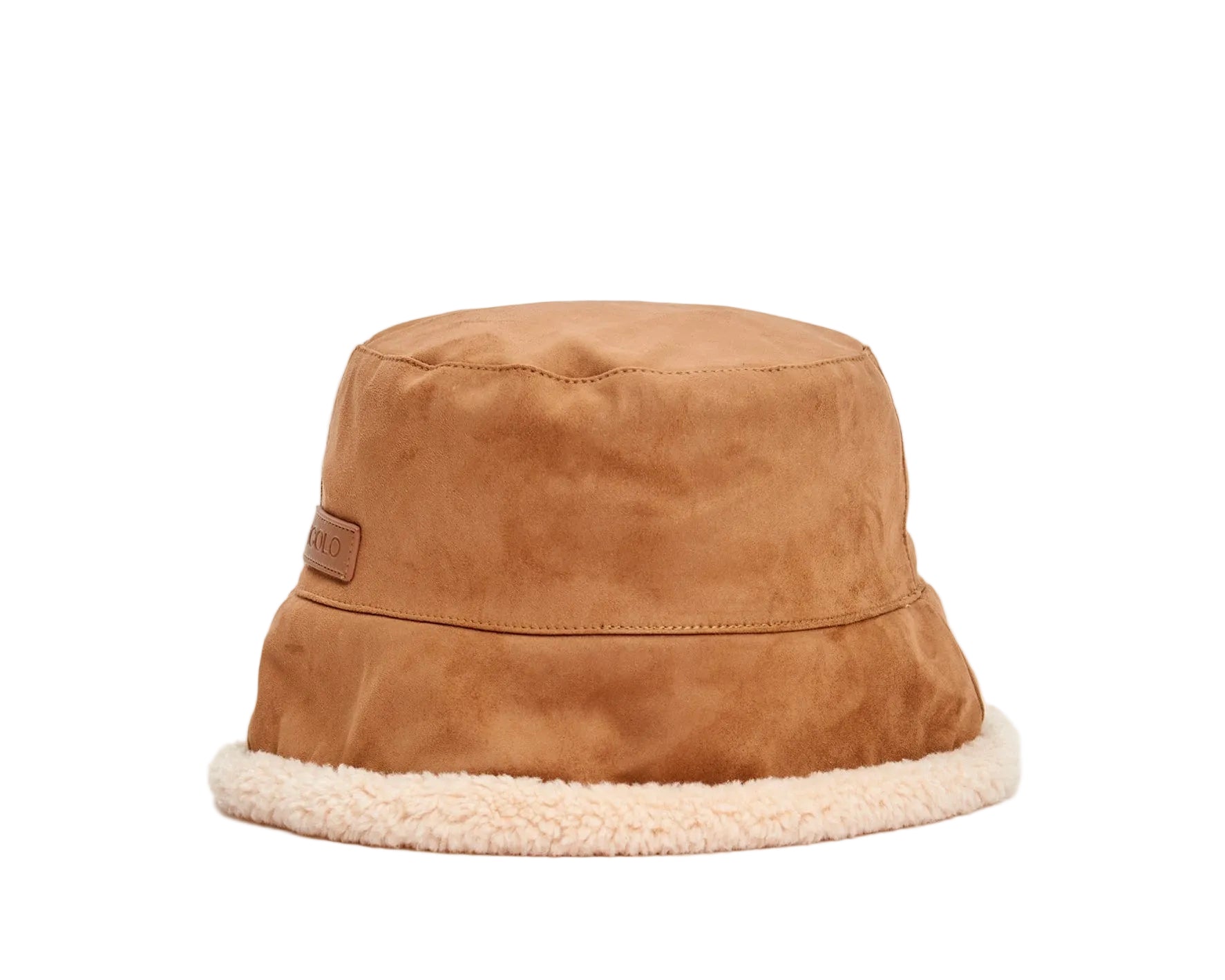 Cappello Vicolo Fisherman Teddy XAC0043 Marrone/Agnello Donna