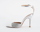 Sandalo alto donna EXE Joy-625 Clear strass con tacco 110 mm e strass