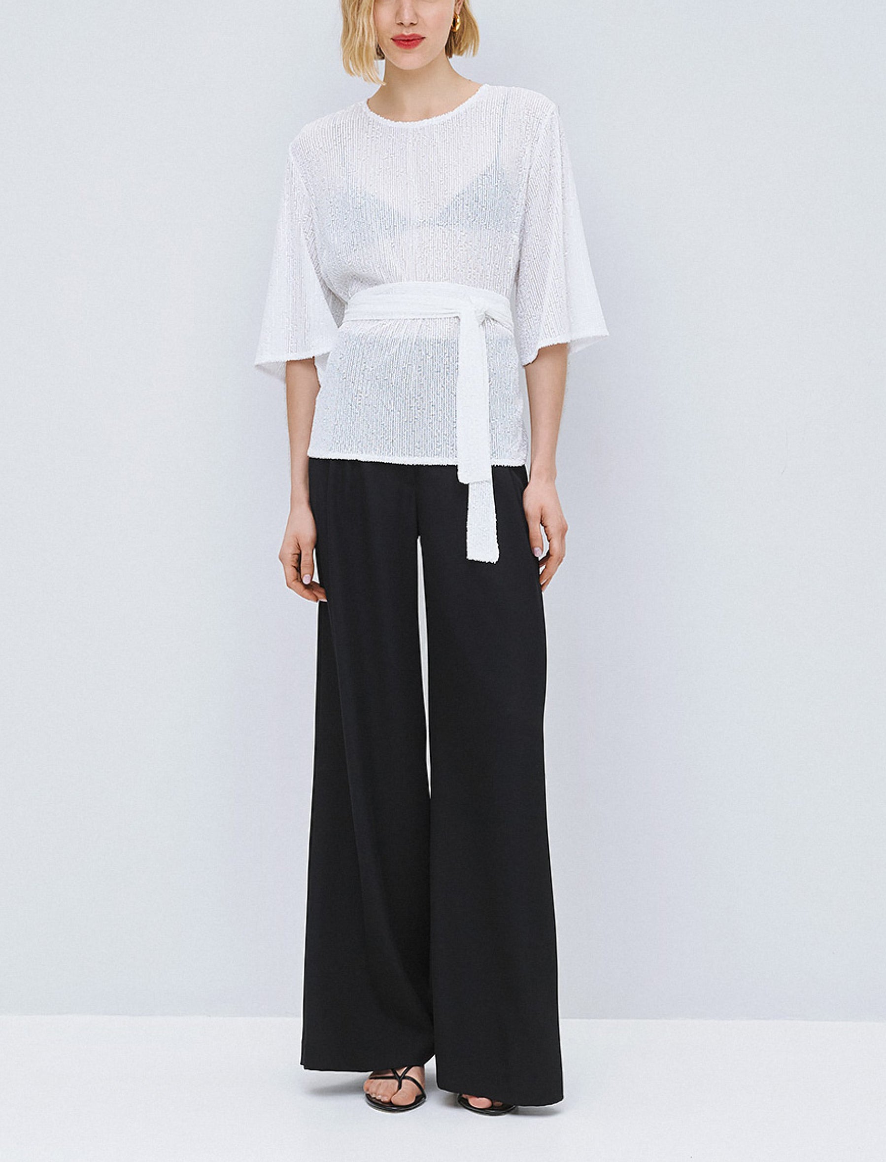 Camicetta oversize Access fashion 63-2157-392 Bianco 