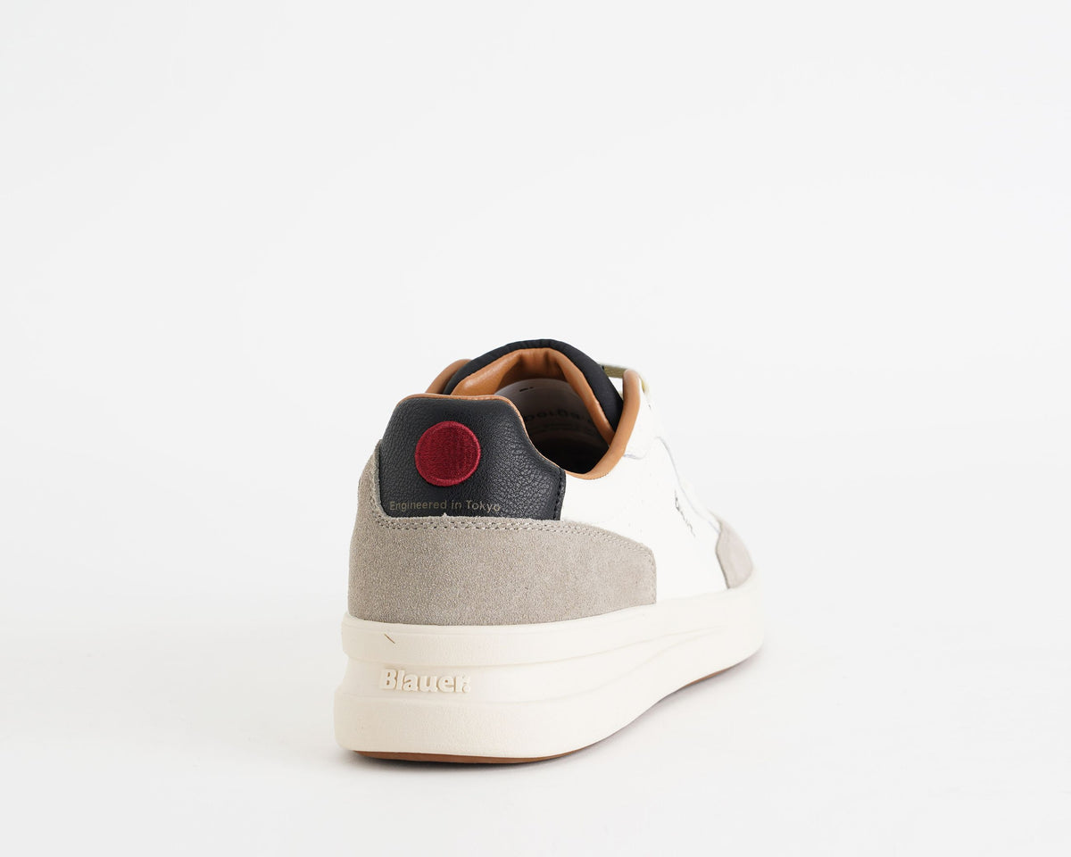 Sneakers Blauer Kyoto01 Cream/Black