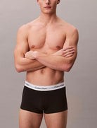 Boxer vita bassa Calvin Klein in confezione da 3 - Icon Cotton Stretch LV00NB4389 UB1