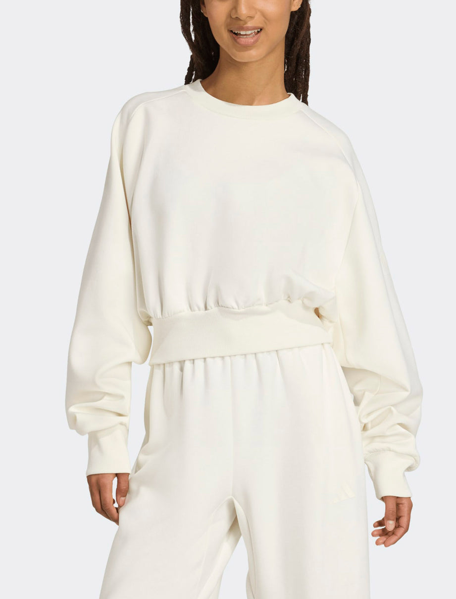 Pantalone ADIDAS Soft Lux Loose JV9893 Bianco Donna