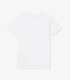 T-shirt Lacoste TJ0777-W8L Bianco Unisex bambino, vista posteriore