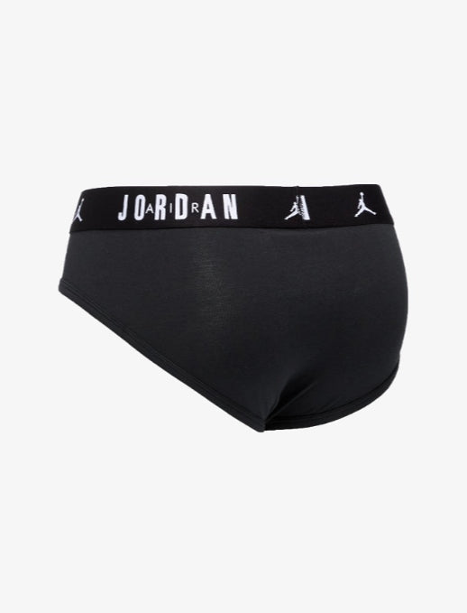 Jordan Flight Cotton Brief 3pk JM0743-023 – Set 3 slip  uomo unisex in cotone nero