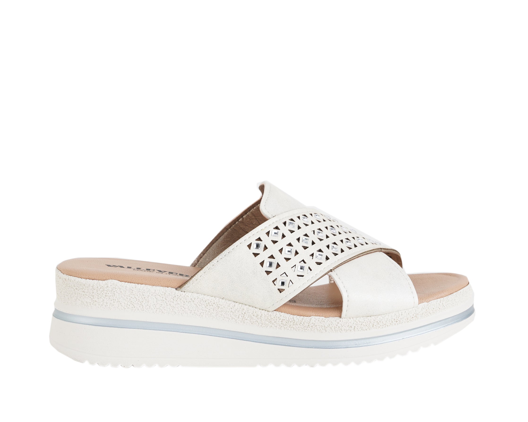 Sandalo con zeppa Donna