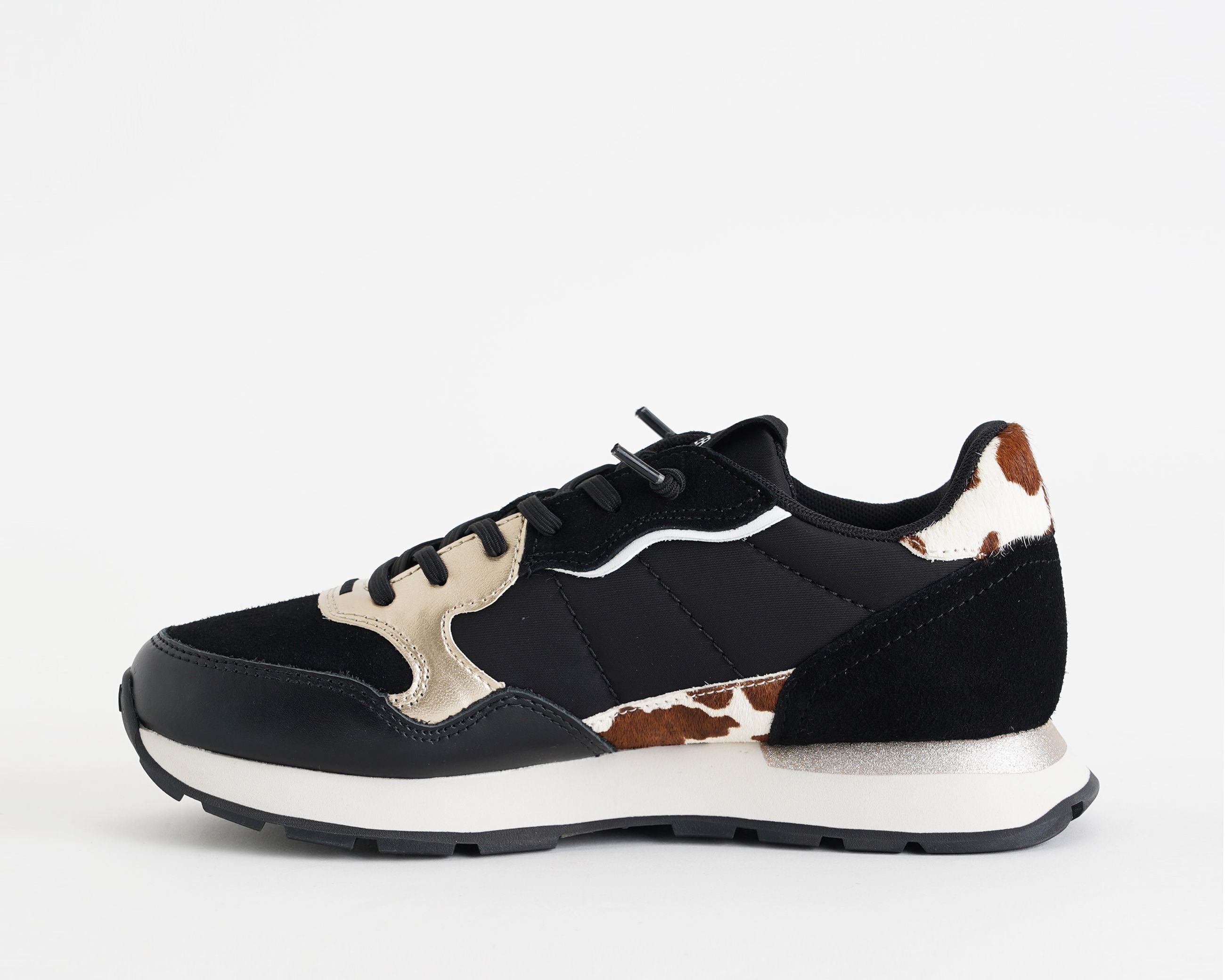 Sneakers Sun68 Ally Mix Materials Z46205 Nero