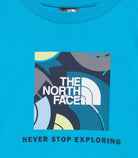 THE NORTH FACE NF0A8G1HDGY1 Set T-Shirt e Shorts NSE Box Play Regular colore Blu (Meridian Blue/Summit Na)
