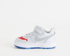 Sneakers Nike Court Boroug Low IO1662-001 Pure Platinum/Wolf Grey-Univ Red-Game Royal-Football Blue