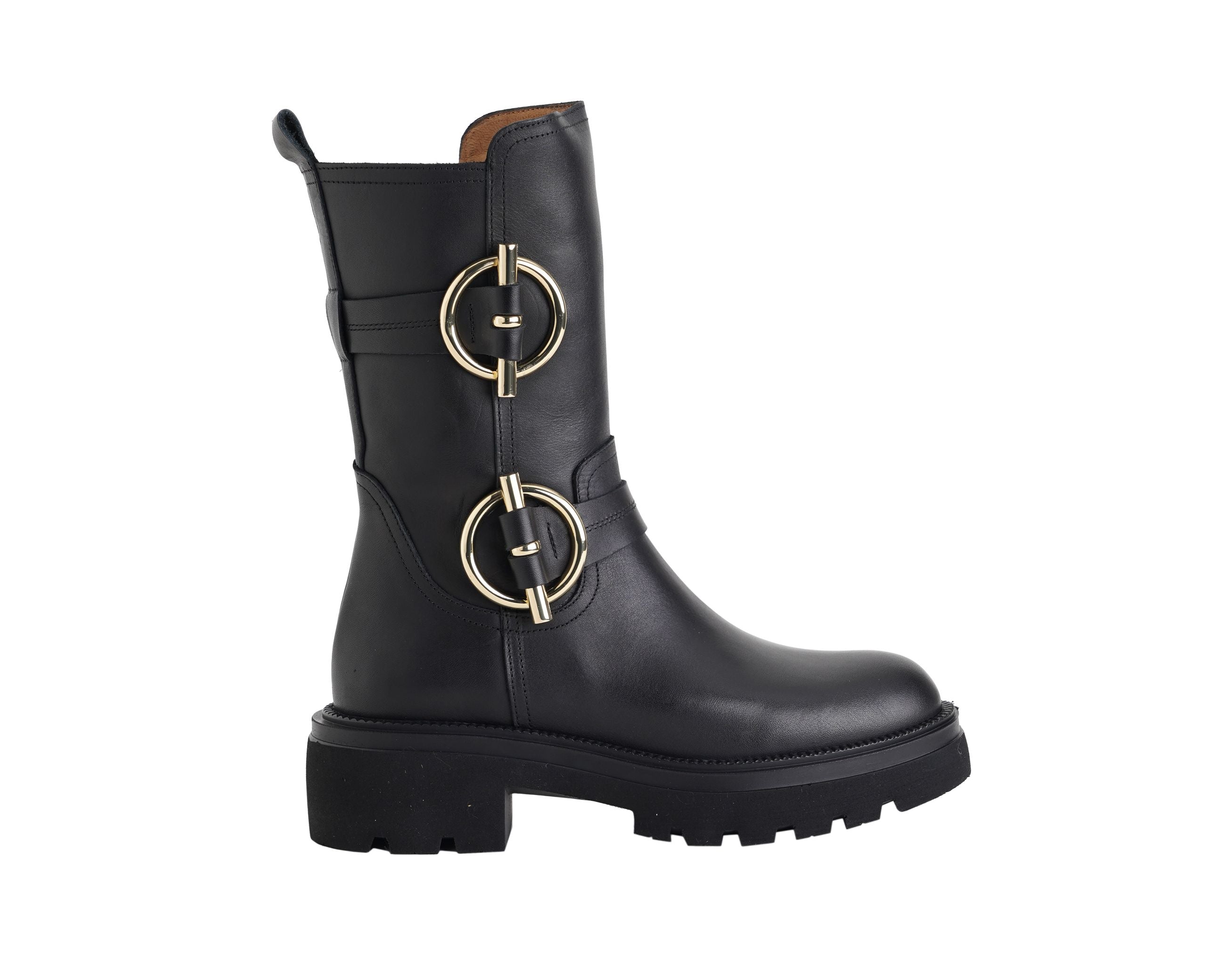 Stivale ALBANO modello biker 3037 Nero Donna