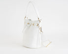 Borsa a secchiello Marc Ellis Dakota ML Donna White – Vista laterale
