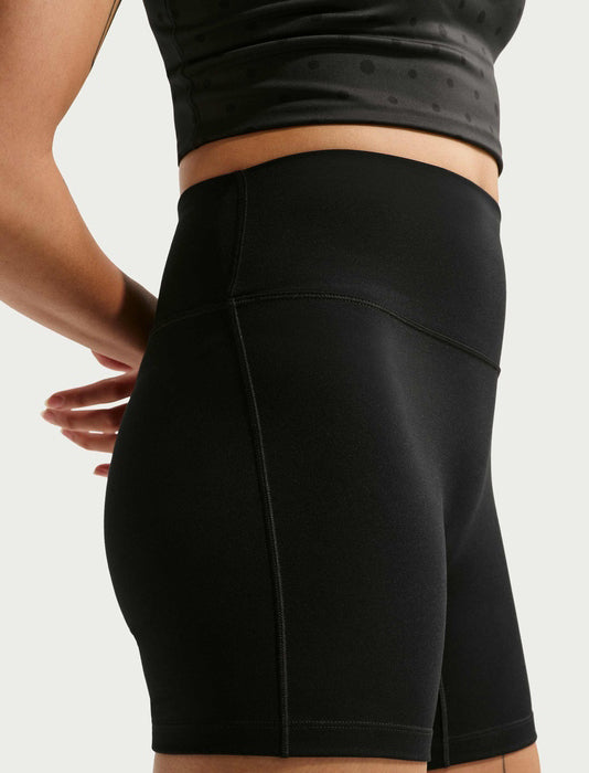 Pantaloncini da ciclista Nike One IO0809-010 donna colore Black/(White)
