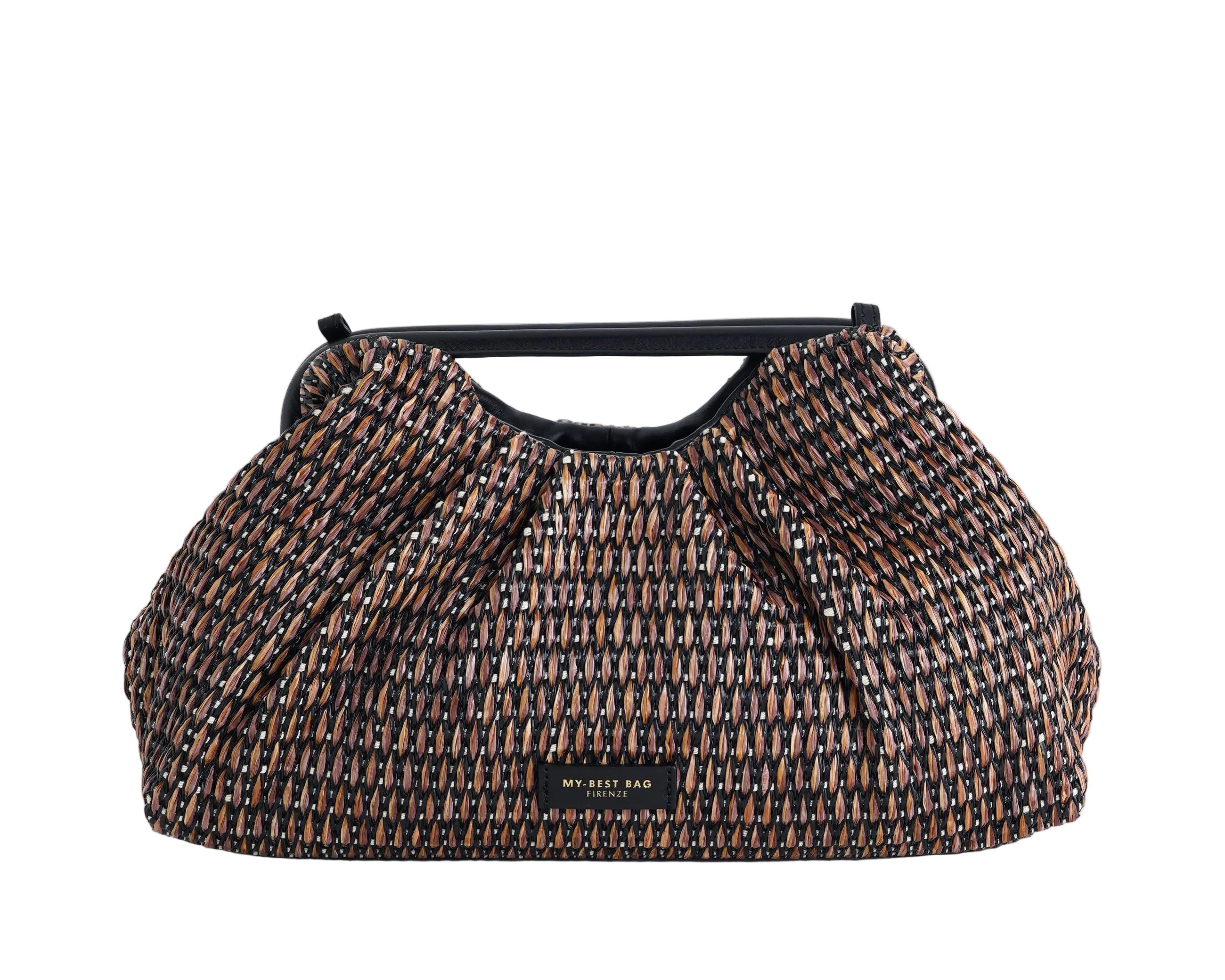 MY BEST BAG S1-MYB-2047 Borsa a Mano Janine Tabru Donna Nero
