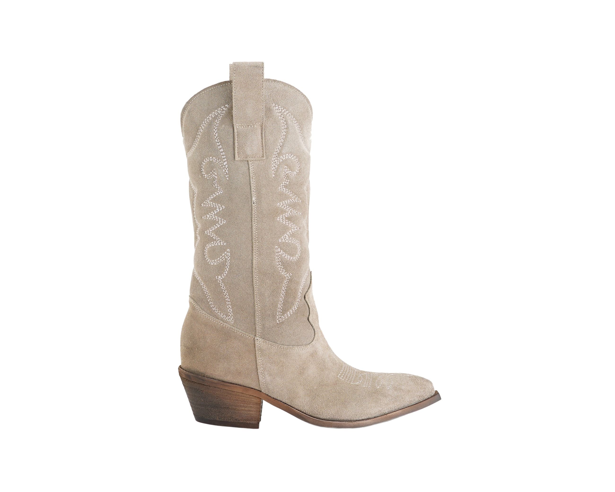Stivali texani BB GLAMOUR 47723RC Taupe Donna