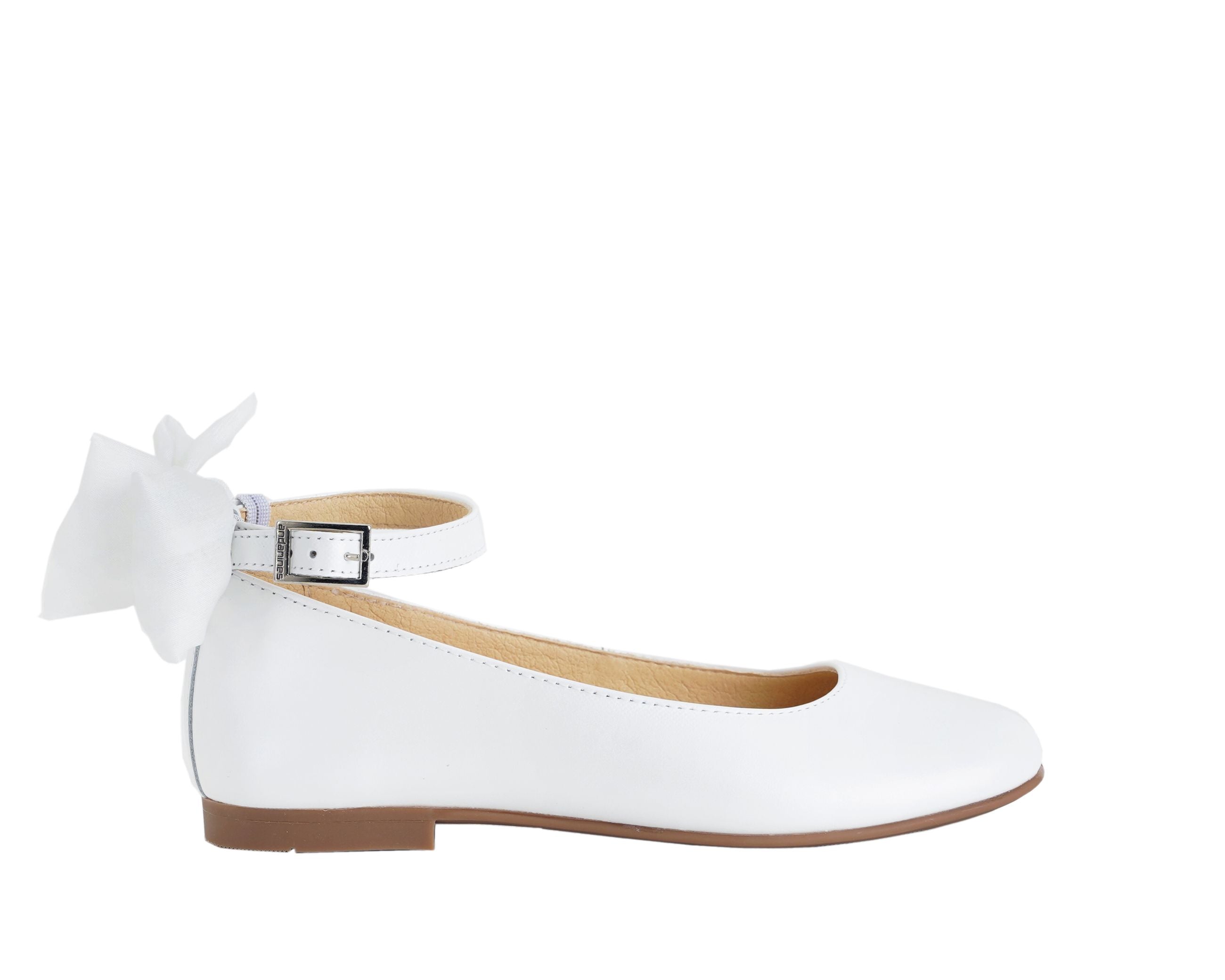Ballerine Andanines 191950-4 Bianco Bambina