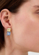 Orecchini Nalì Lucy VSOR0014 Celeste/Oro 
