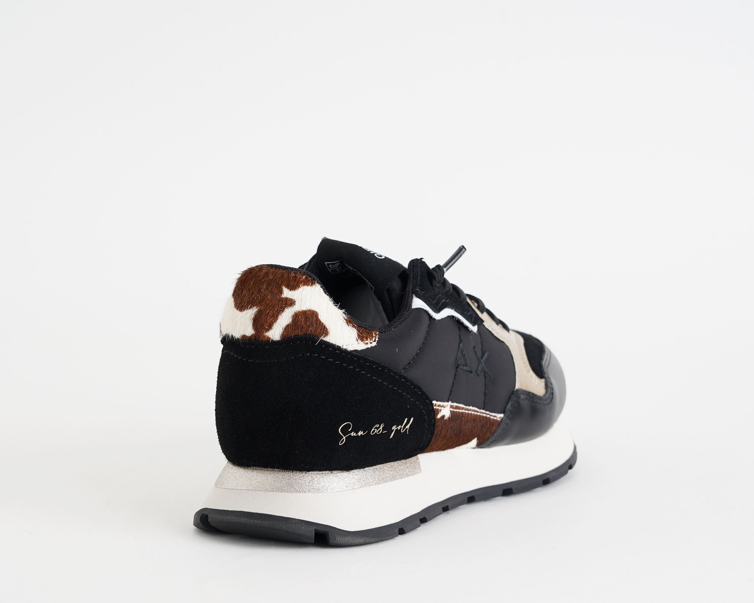 Sneakers Sun68 Ally Mix Materials Z46205 Nero