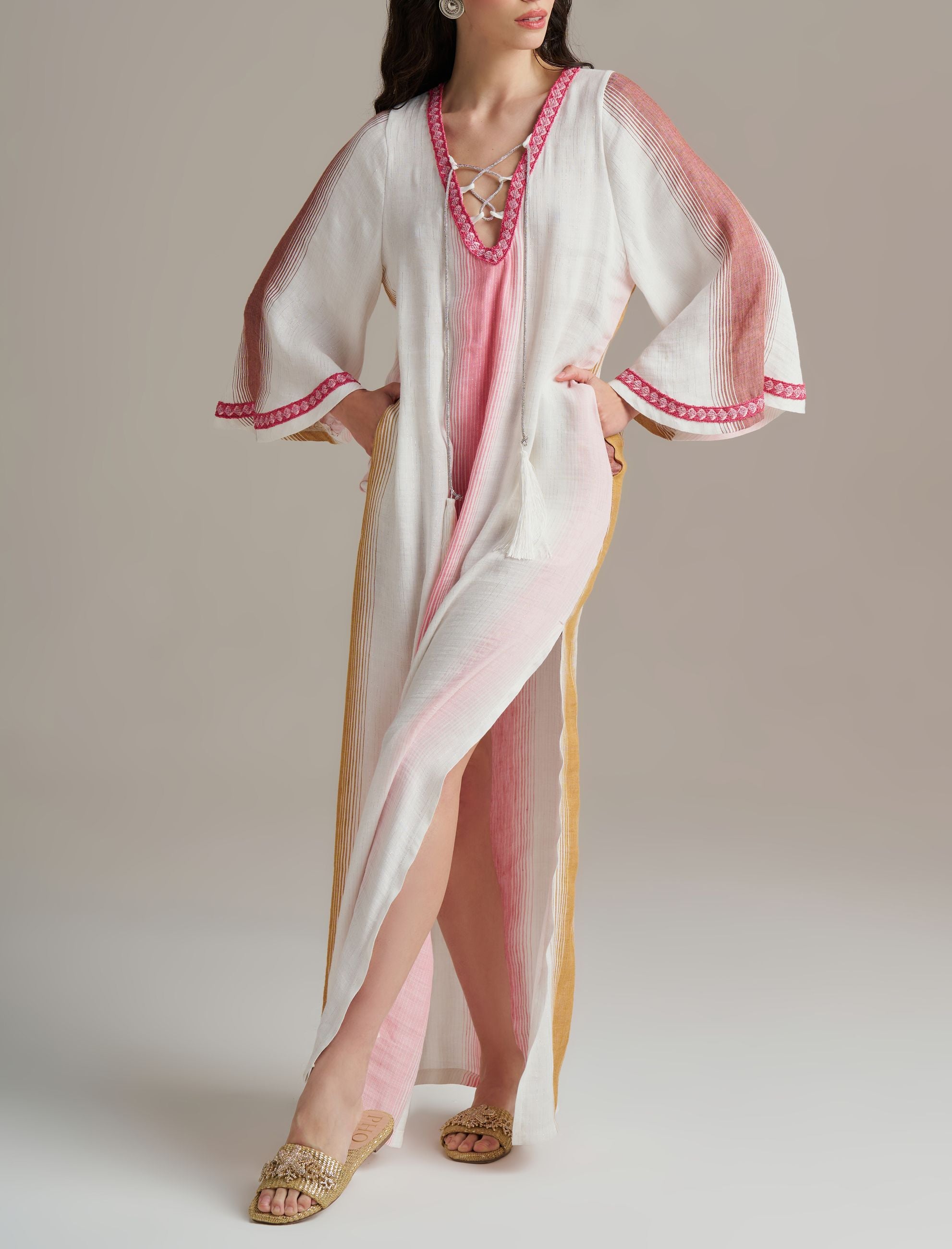Kaftano lungo Pho 4323157 Donna