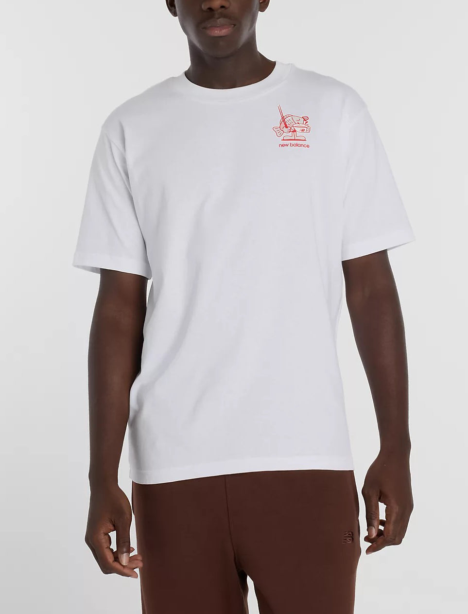 T-Shirt New Balance Ramen MT61H51DWT White Uomo