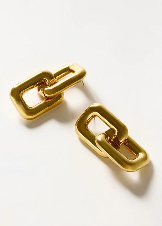 Orecchini Nalì Geometrici Over LNOR0129 Oro