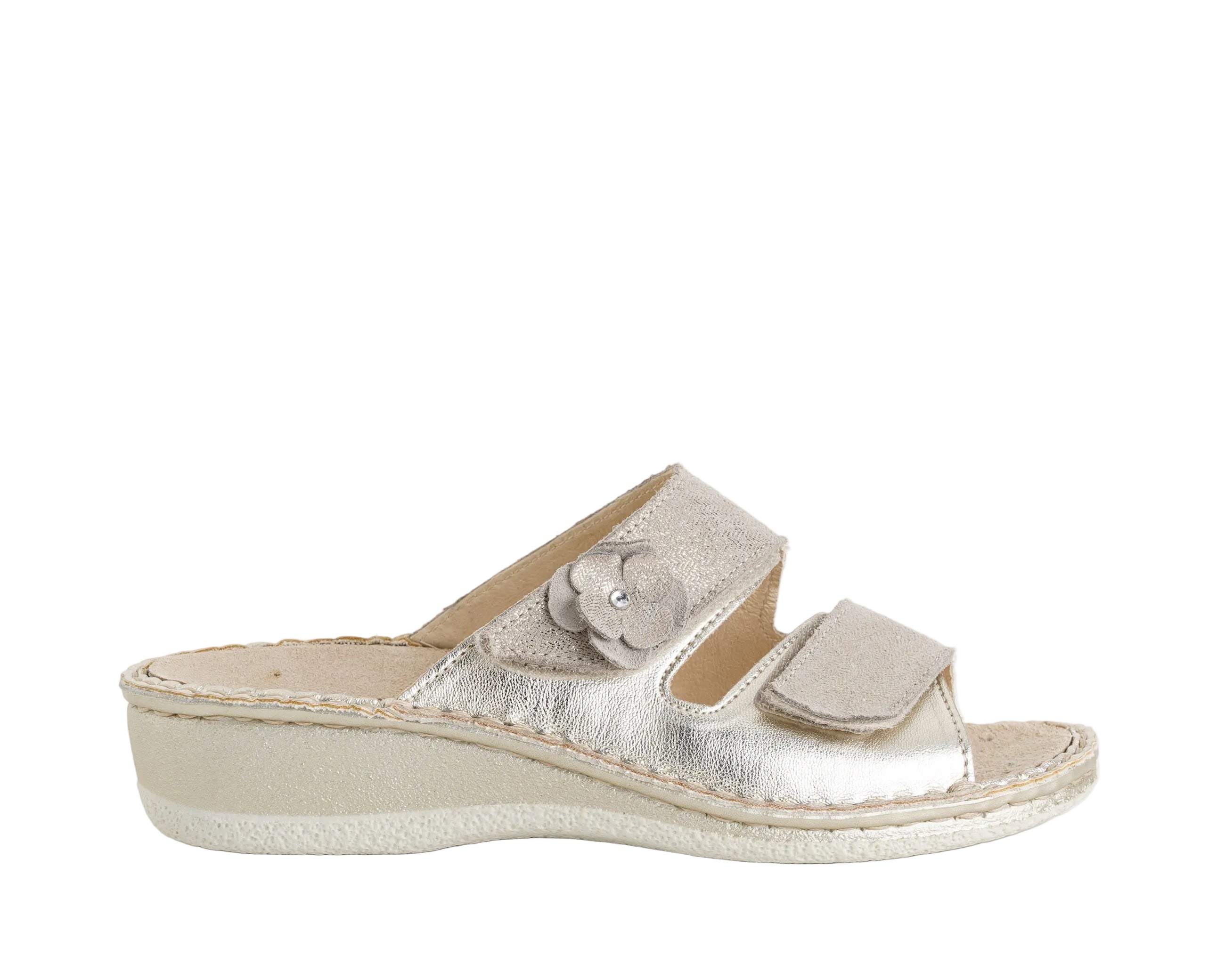 Ciabatta Cinzia Soft IM2812M-J Sabbia/Platino Donna