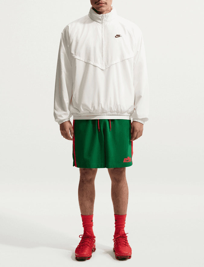 Shorts Nike Sportswear Club Knit Flow IF0709-302 uomo colore Pine Green/University Red
