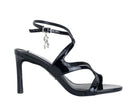 Sandalo Gracia Steve Madden Blk Patent – vista laterale