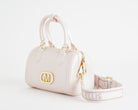 Borsa a bauletto Marc Ellis Flat Estrella M Donna Light Rose Matt Gold - Vista laterale