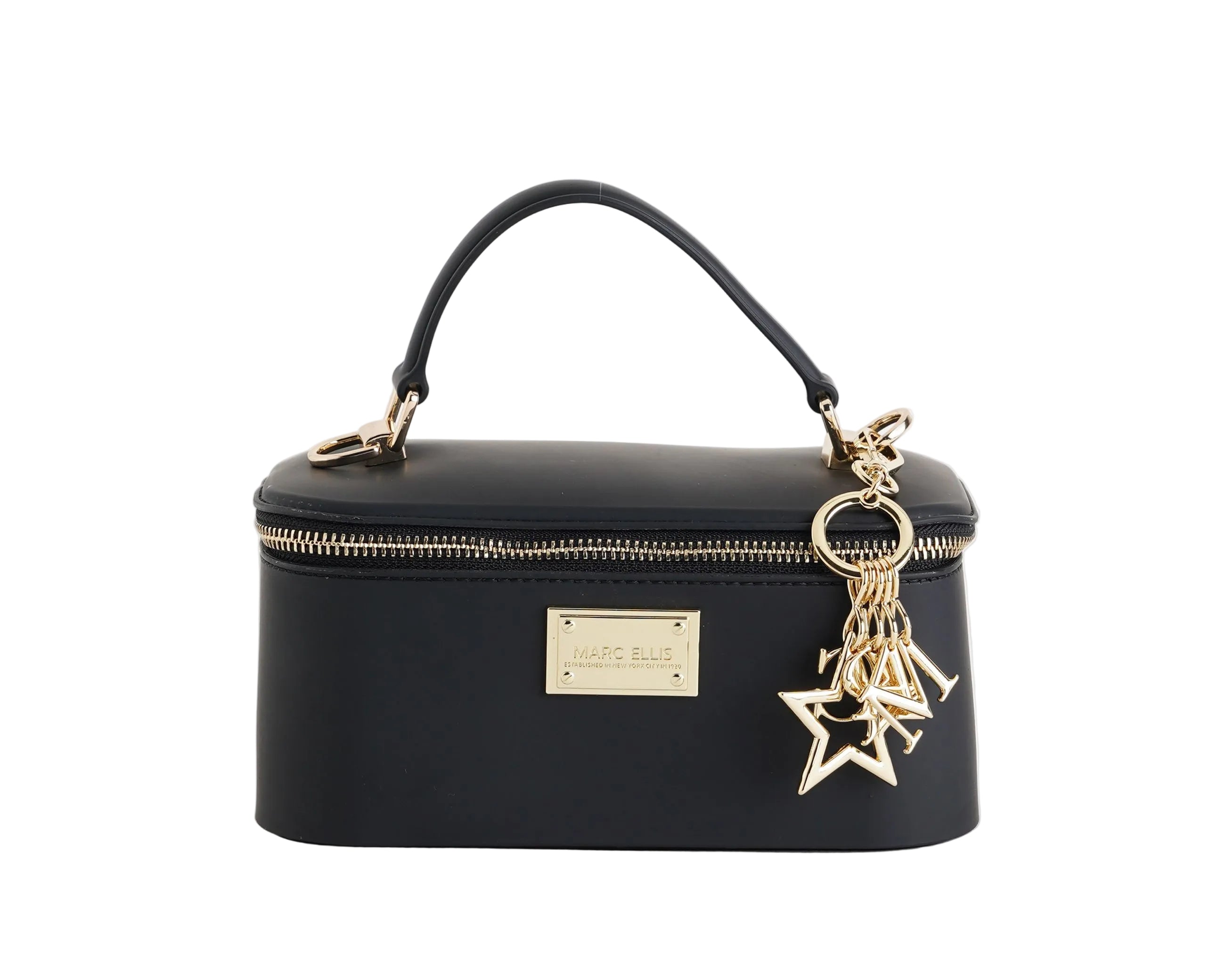 Borsa a mano Marc Ellis Flat Drop Dark Taupe/Matt Gold Donna