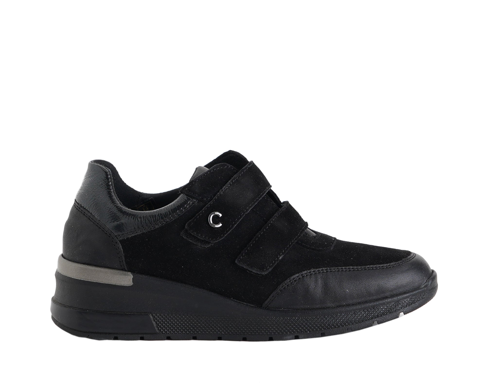 Sneakers con zeppa CINZIA SOFT IV420283SH Nero Donna