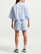 Shorts Righe Nike Sportswear Chill Poplin II4230-435 Donna | Manfrellotti