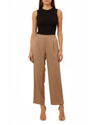 Pantaloni in tencel Aggel SS64109F Sand