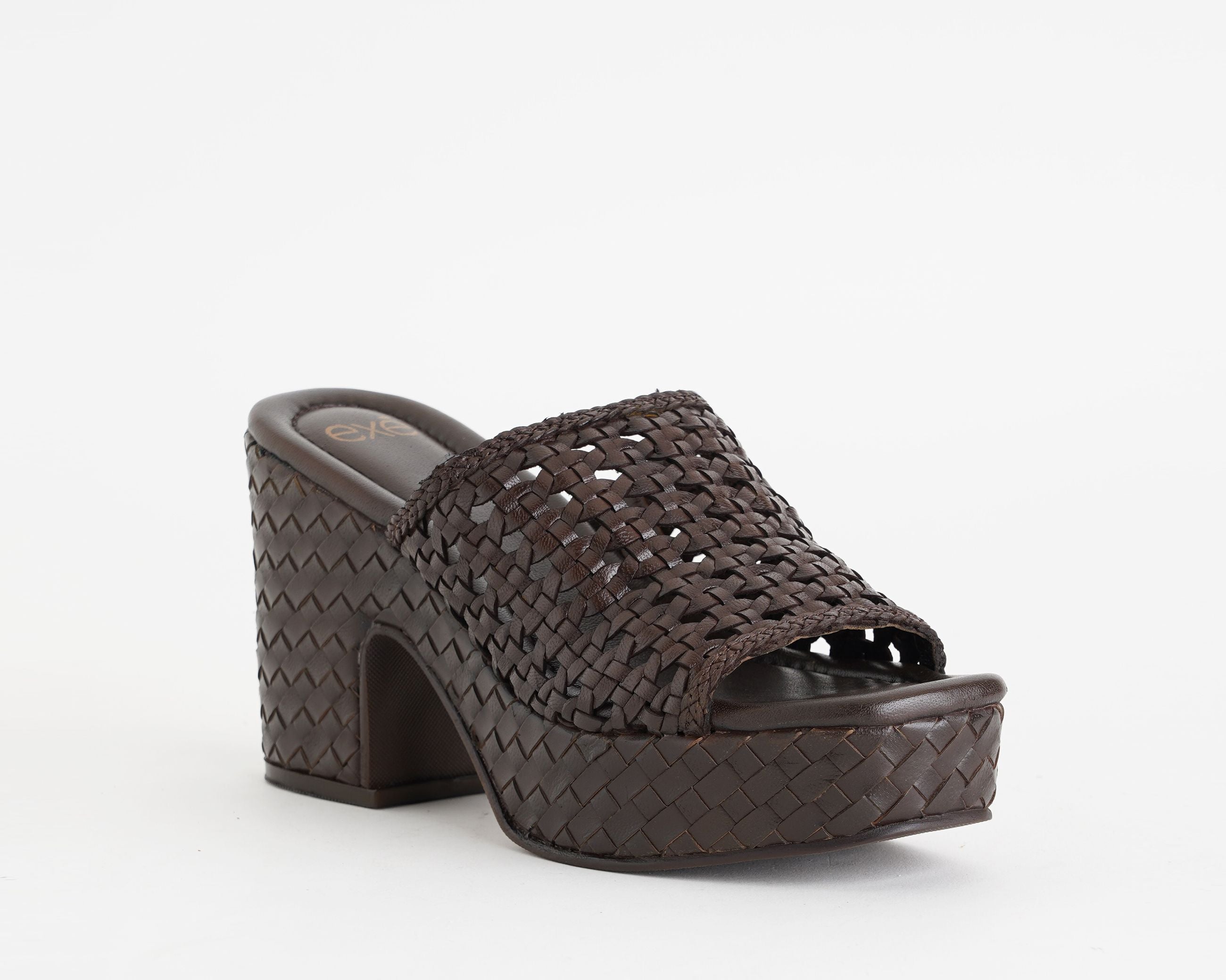 Sandalo con plateau Exe BORN-2513 Bone 