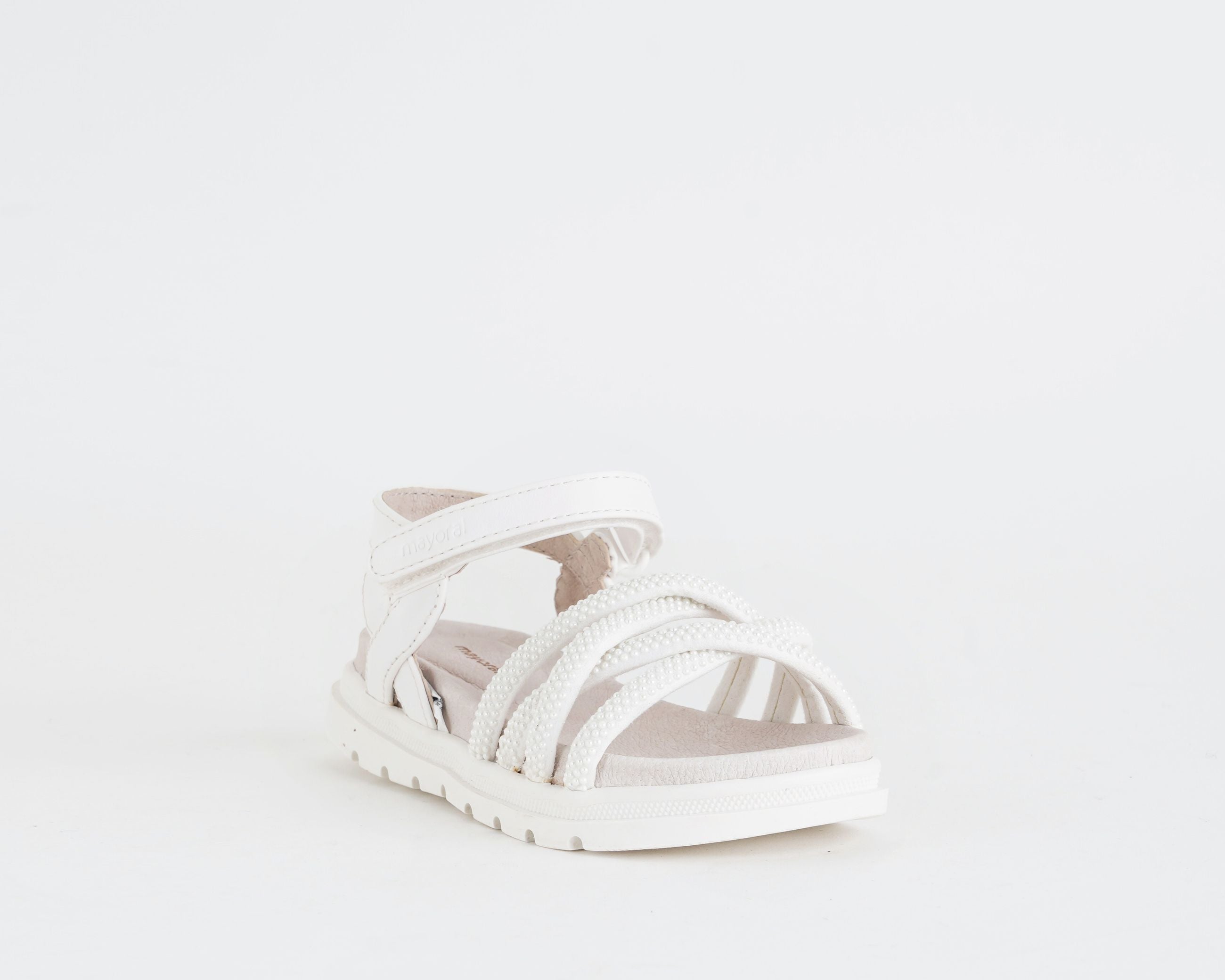 Sandalo strass 43738 MAYORAL bambina colore Bianco