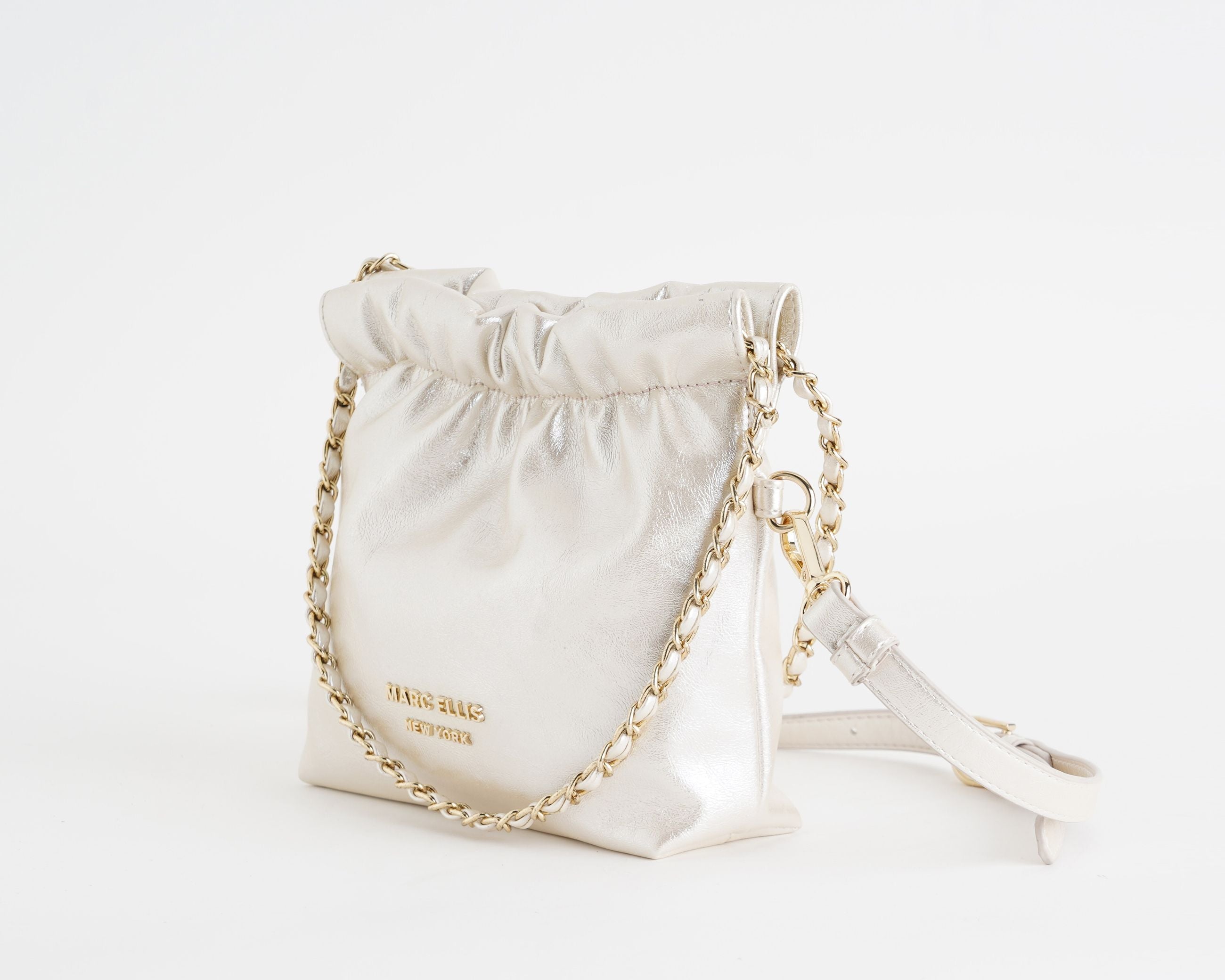 Borsa a mano Marc Ellis Ava Pearl Milk Pearl 